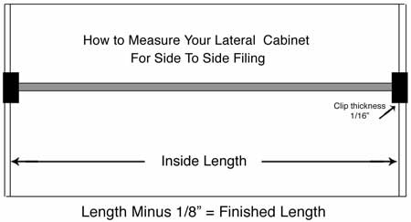 how to measure your file cabinet