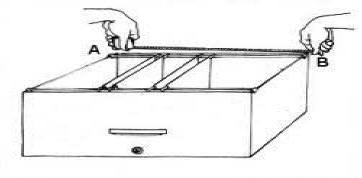 how to measure your file drawer