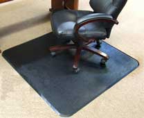 Premium Chairmat Made Of 1 4 Thick Heavy Duty High Impact